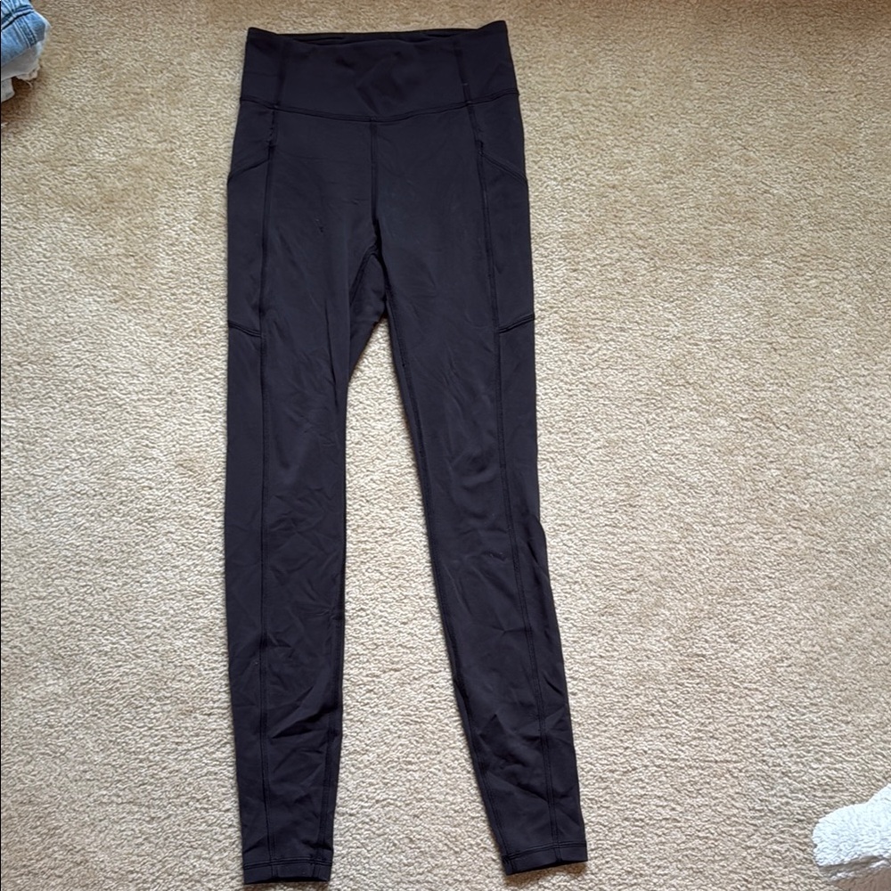 Black High-Waisted Leggings